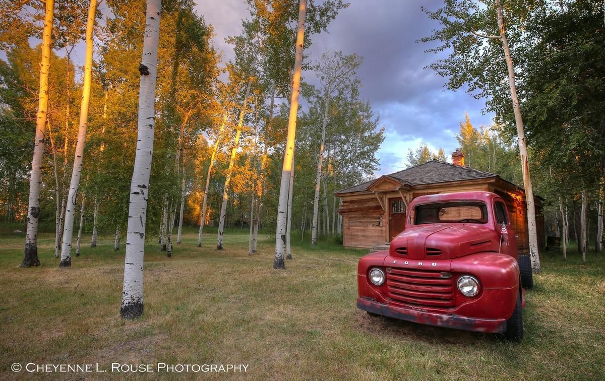 Rustic Red Ford