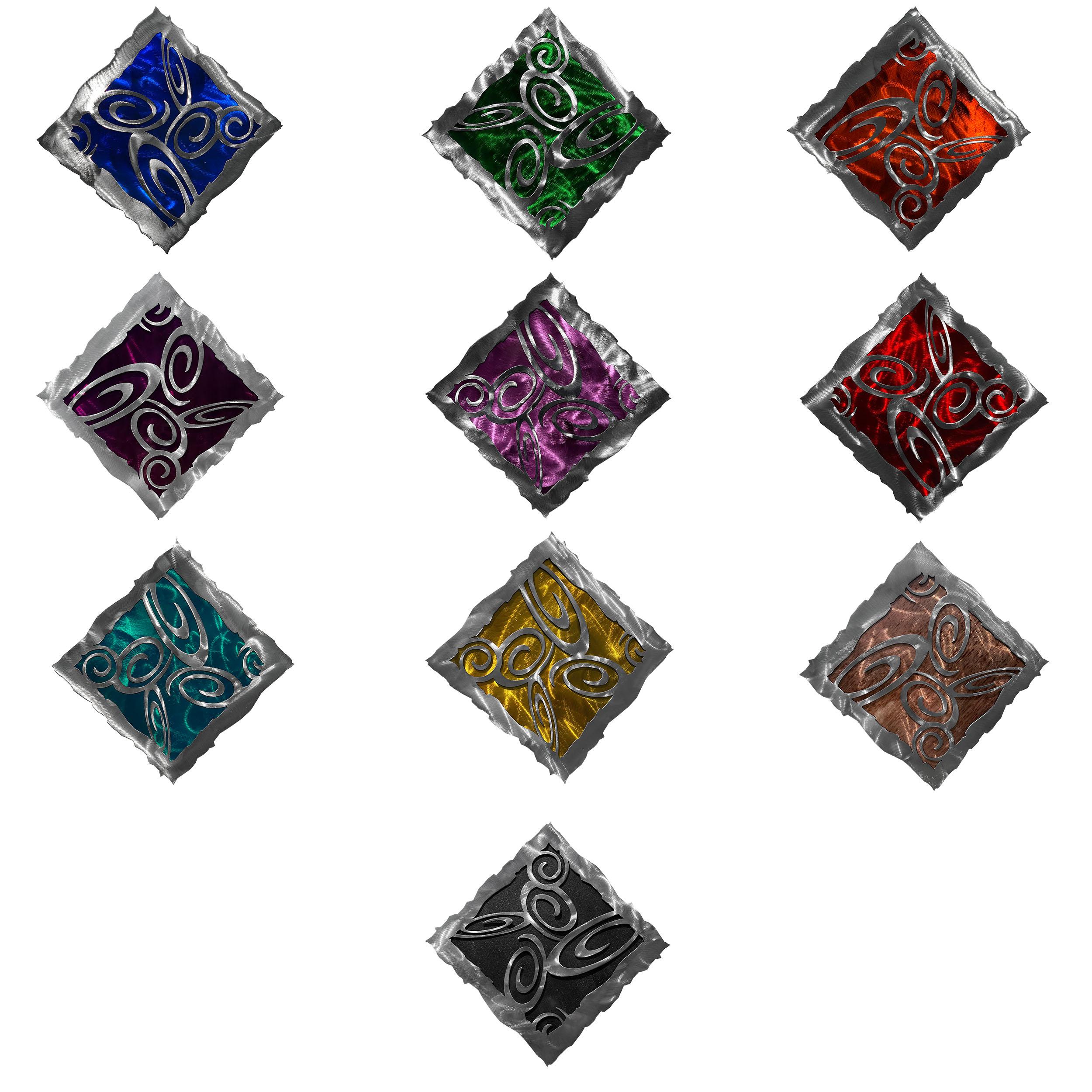 Anonymous, Square Metal Wall Decor