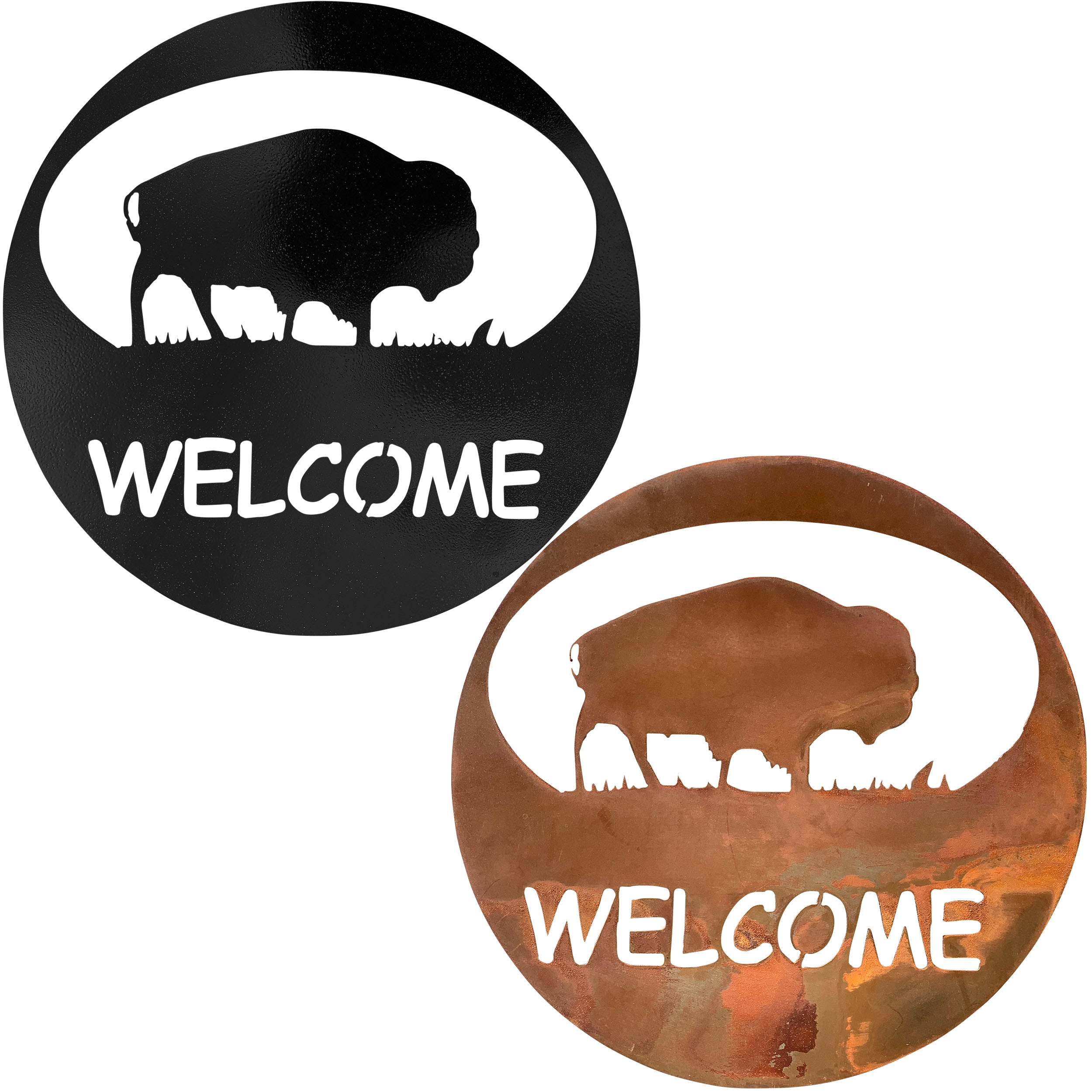 Buffalo Welcome Circle