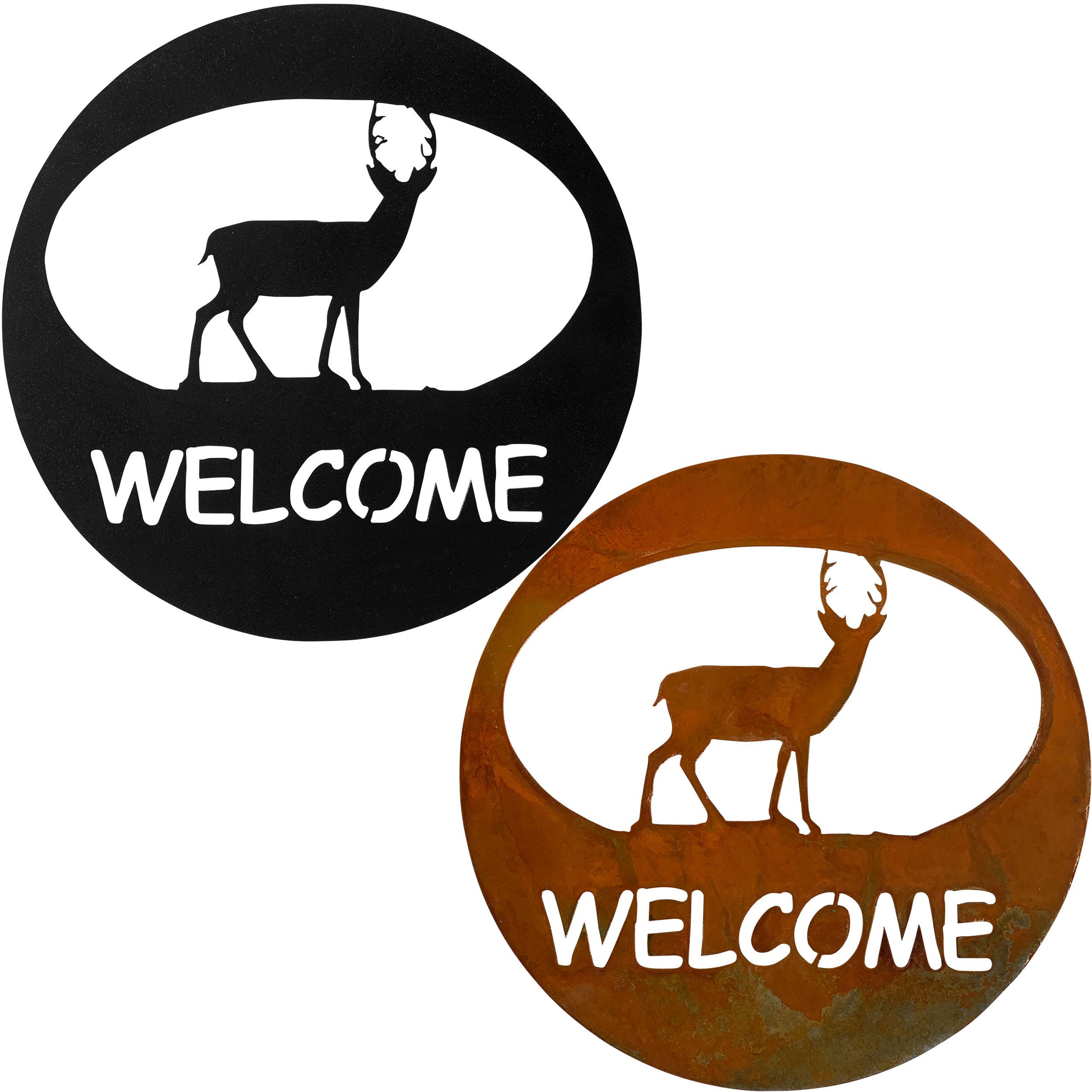 Standing Deer Welcome Circle