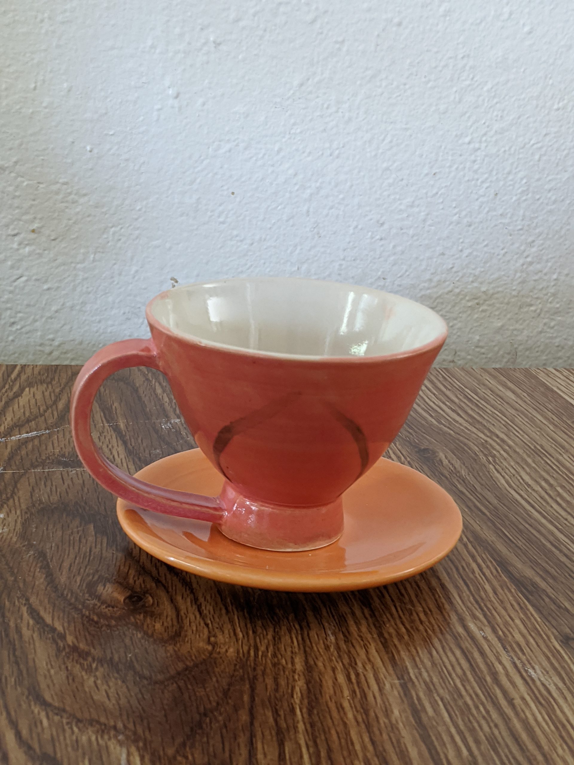 Orange Saucer