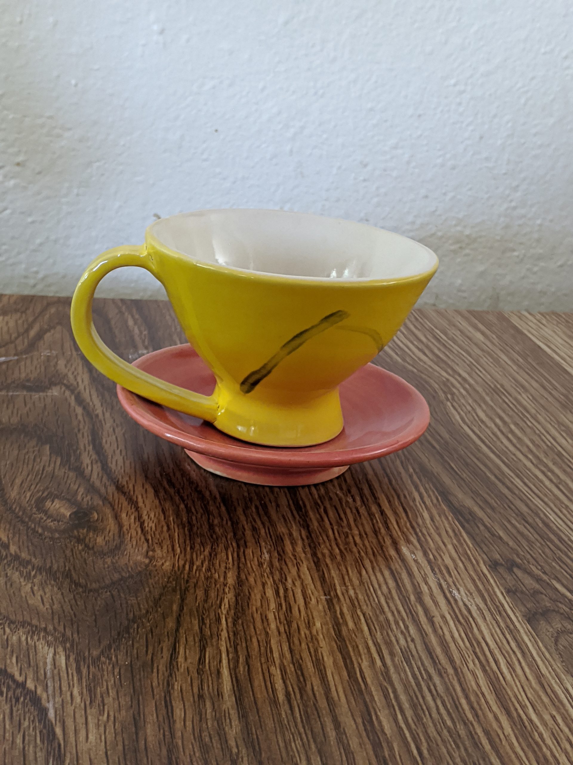 Yellow Tea Cup