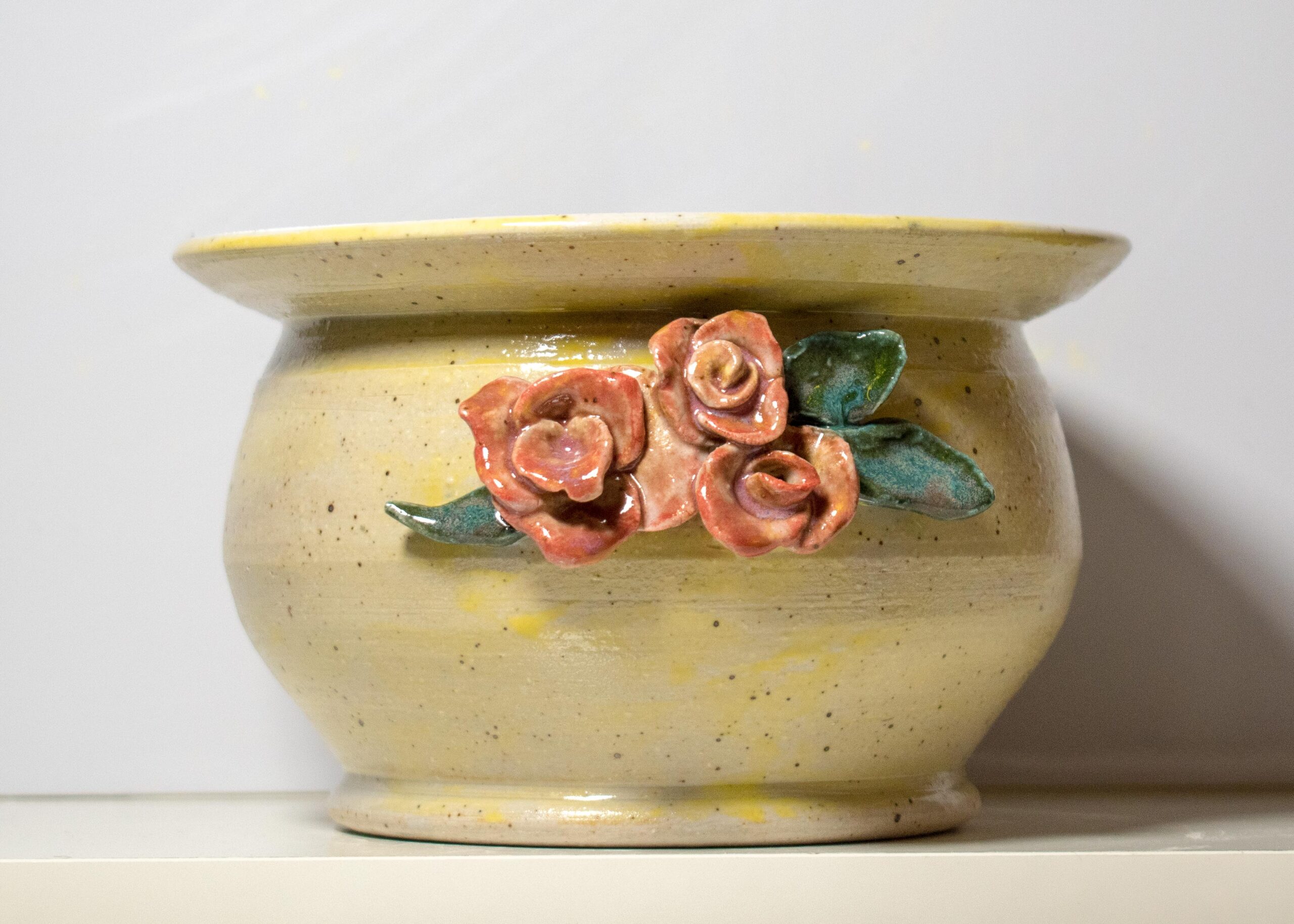Rose Adorned Vase