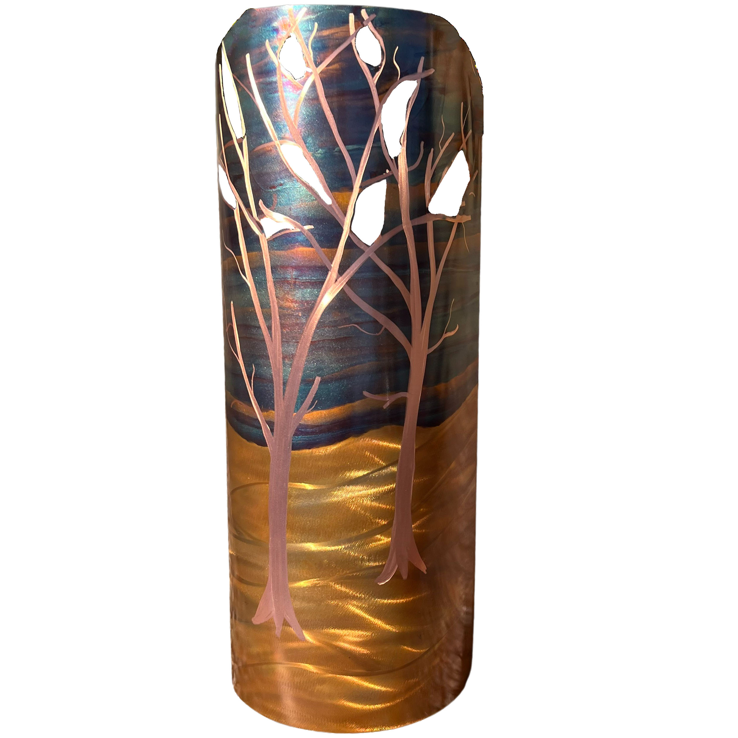 Daybreak copper wall sconce