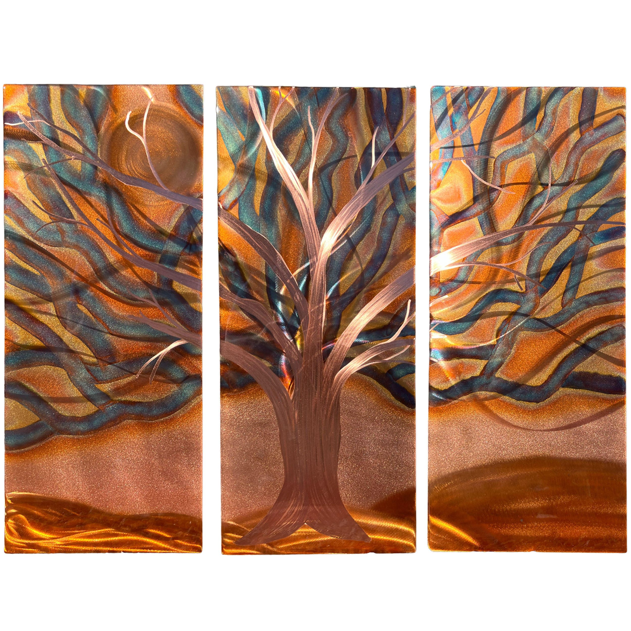Whomping Willow copper wall art