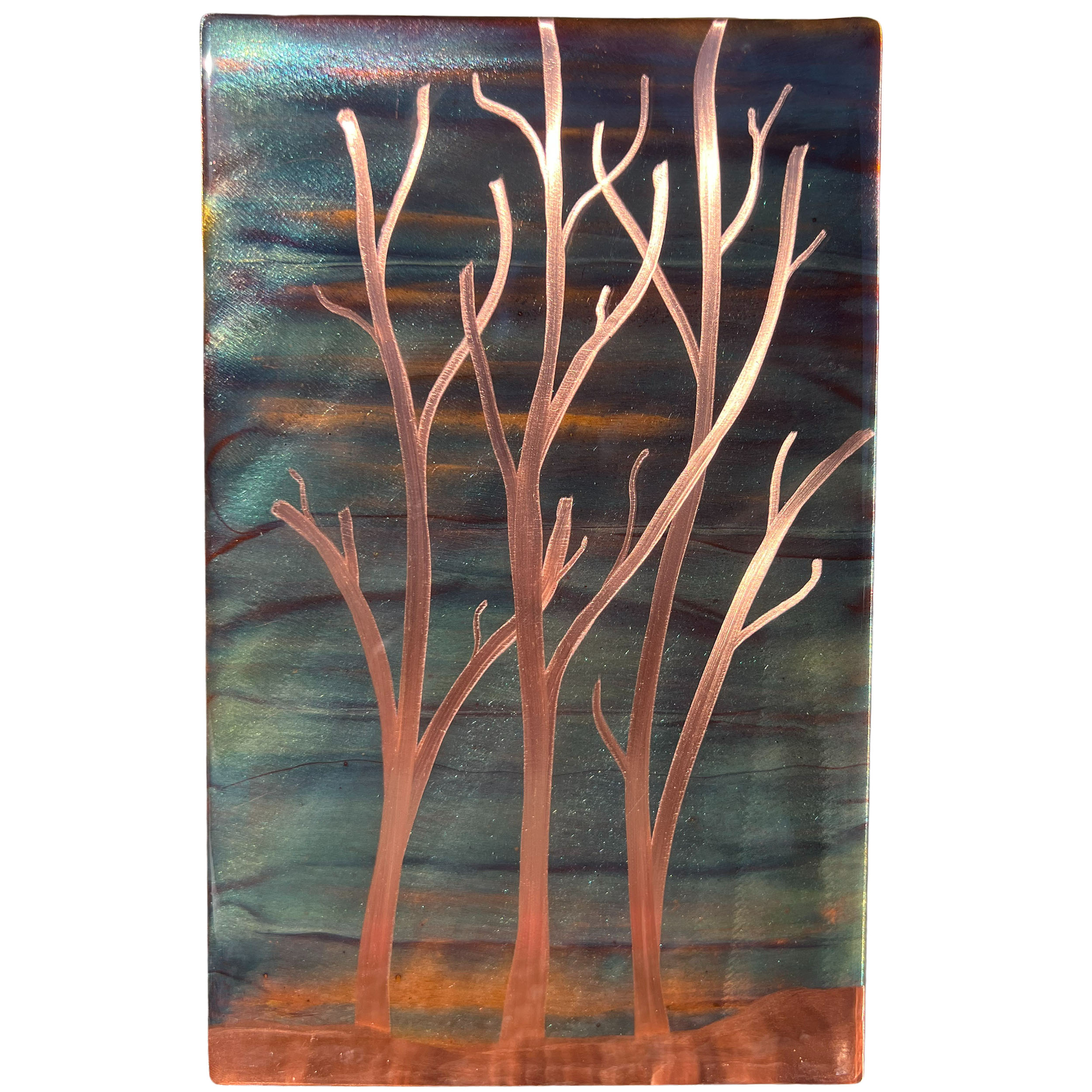 Resilient copper art