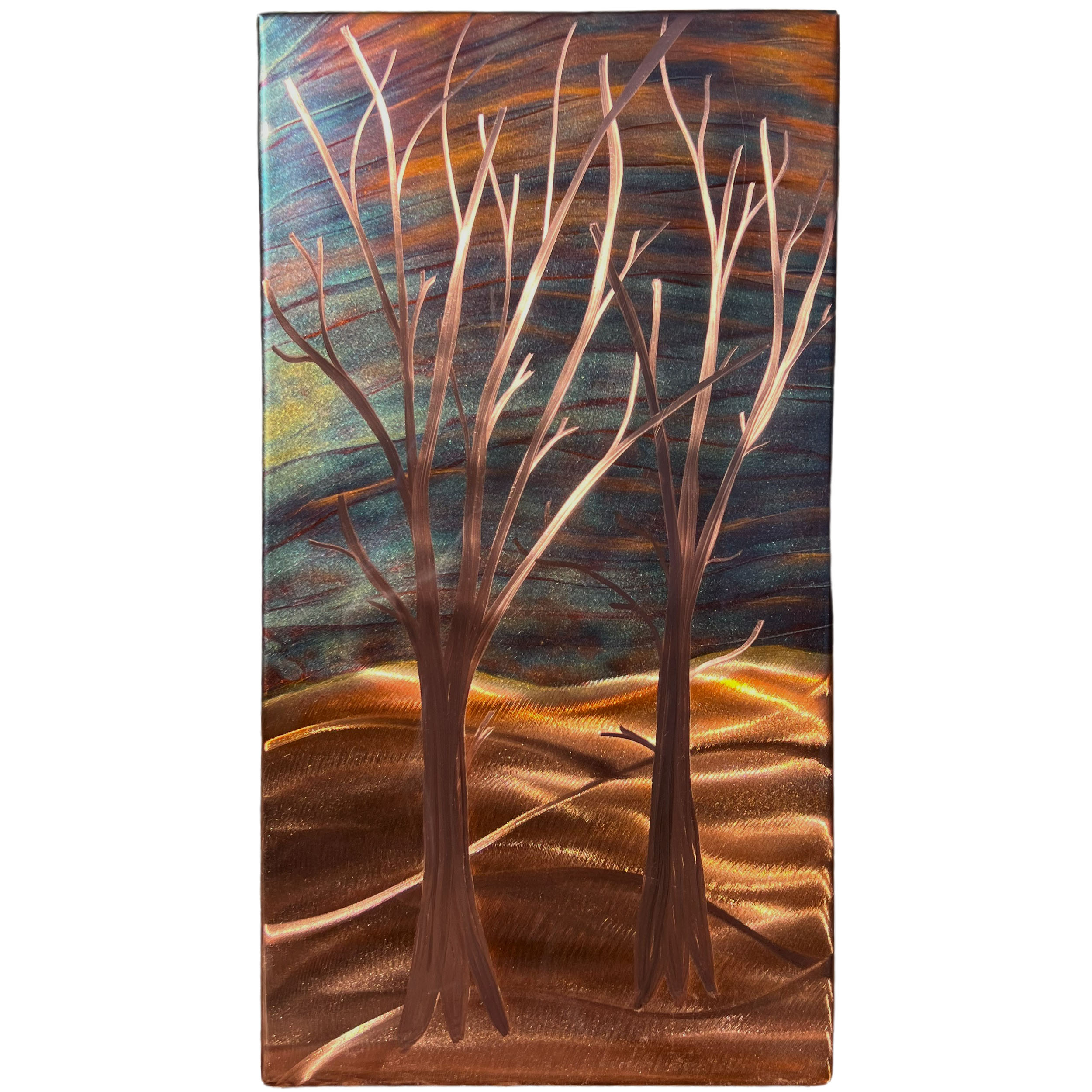 Soulmates copper art