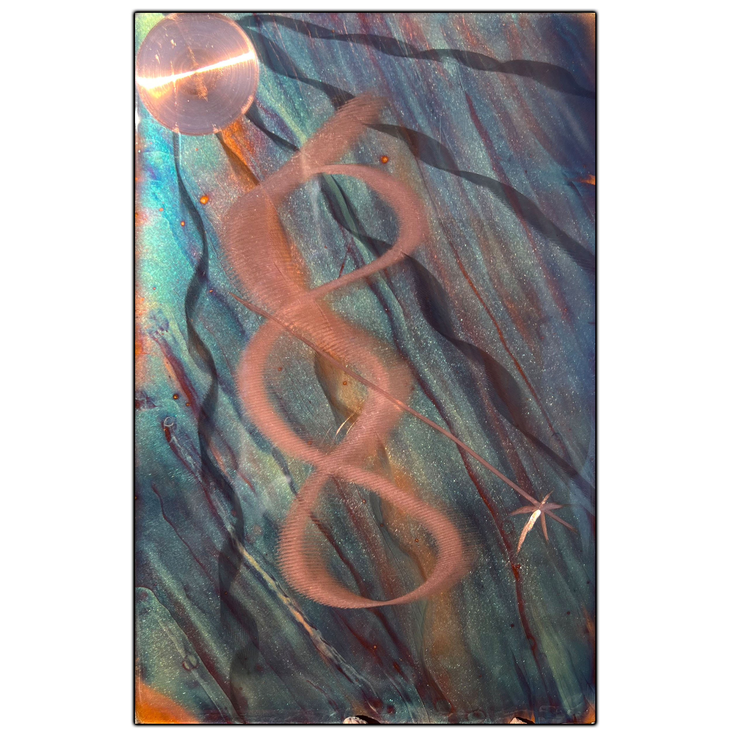 Star Bright copper art